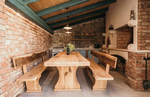 Tribalj Villa | Rustic stone villa with private heated pool near Crikvenica