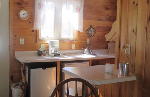 Finlayson Cabin | Rustic Two Level Tree Lodge Surrounded By The Forest With Fireplace And Fire Pit