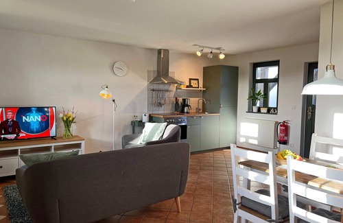 Dargun Apartment | Rustikale Wohnung im Feriendorf