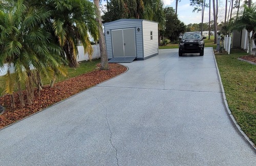 The Great Outdoors Resort | RV Site for Rent at The Great Outdoors Resort backed up to the 14th green