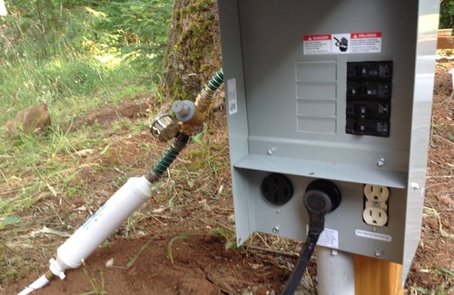 Cottage Grove RV Rental | RV site with Full hookups 30 day minimum.