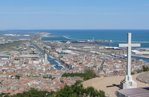 Sete House | Sète, magnificent sea view, teak terrace, air conditioning, parking