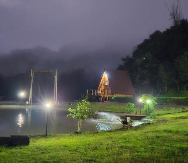 Videira Ski Chalet | Sítio Família Cherba - Cabana do Lago