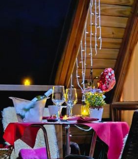 Videira Ski Chalet | Sítio Família Cherba - Cabana do Lago