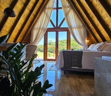 Videira House | Sítio Família Cherba-Cabana Pôr do Sol