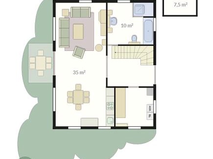 Petersfeld House | Sünnenhuus 34 - Dein Ferienhaus an der Thülsfelder Talsperre