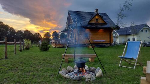 Trzebieszowice Ski Chalet | Słoneczna Chata z Bali