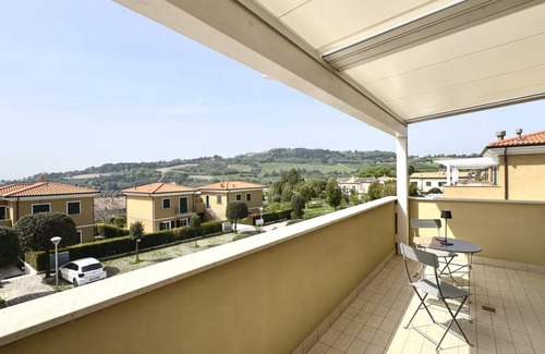 Sirolo Apartment | S334 - Sirolo, wonderful panoramic three-room apartment