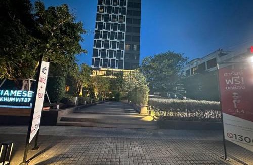 Phra Khanong Apartment | S87 新房Ramada Sukhumvit BTS 1bed Gym swimming Wifi