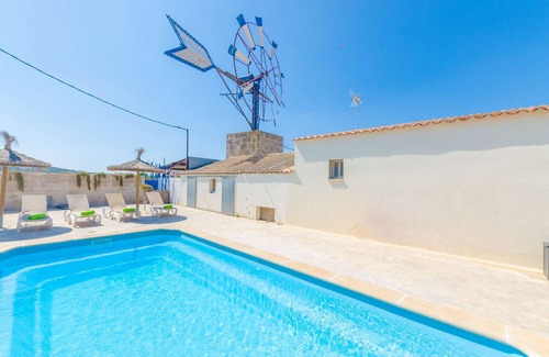 Es Palmer House | SA CASETA DE SES VAQUES.SON COVAS - House in agroturismo with shared pool and private porc