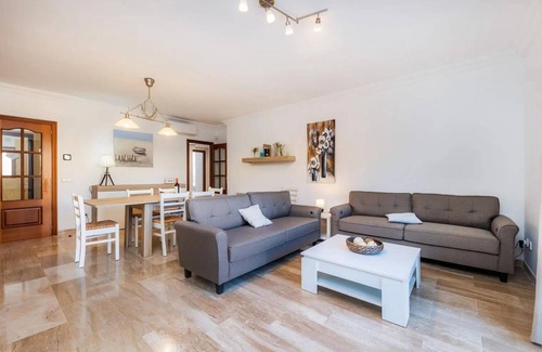 Son Moll Apartment | Sa Coromina Apartment - 1 min to Beach and Restaurants.
