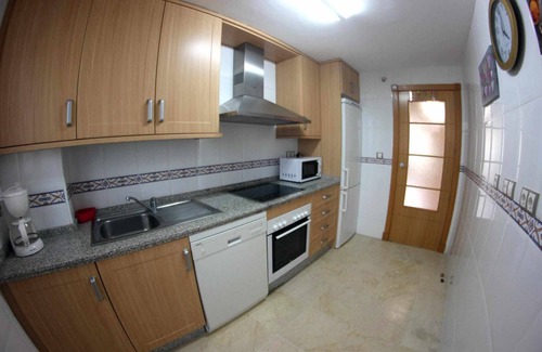 Manilva Apartment | Sabinillas, terrace, shared pool, private paking