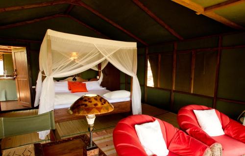 Selous Game Reserve Cabin | Sable Mountain Lodge, A Tent with a View Safaris