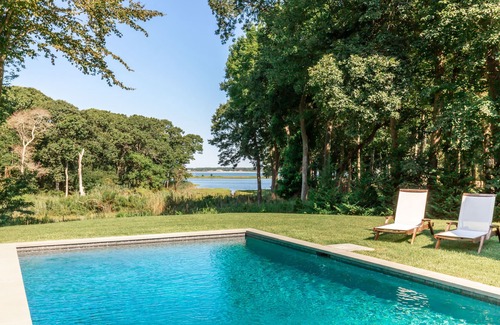 North Haven House | Sag Harbor/North Haven Private Community Water Views, Pool, Spa, Sunsets &Tennis