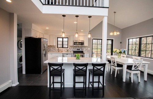 North Haven House | Sag Modern Home: Htd Pool, Pvt. Beach Access, Walk to Town, 50% OFF 3rd Week