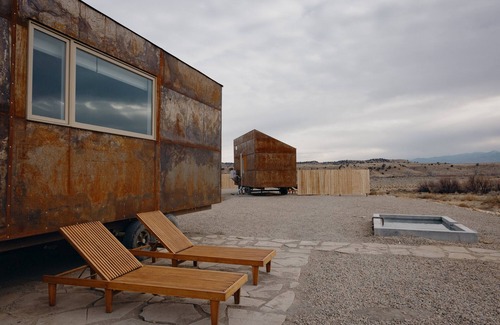 Fremont County Apartment | Saguaro Tiny Home - Includes Soaking