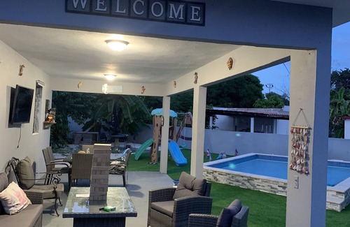 Felicia I House | Salinas Blue House 2 in the Beach, Private Pool