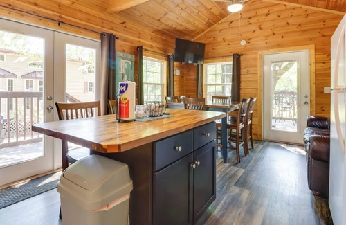 Sallisaw Cabin | Sallisaw Cabin with Deck and Community Amenities!