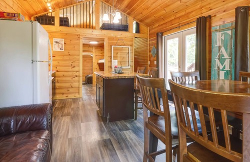 Sallisaw Cabin | Sallisaw Cabin with Deck and Community Amenities!