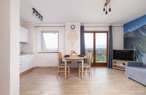Zakopane Apartment | Salwatoriańska 28 | Bright Apartment | Balcony