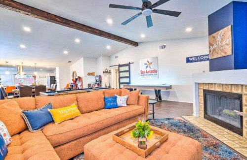 West San Antonio House | San Antonio Home with Hot Tub and Arcade Games!