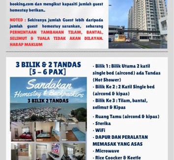 Sandakan Apartment | Sandakan Homestay & Backpackers