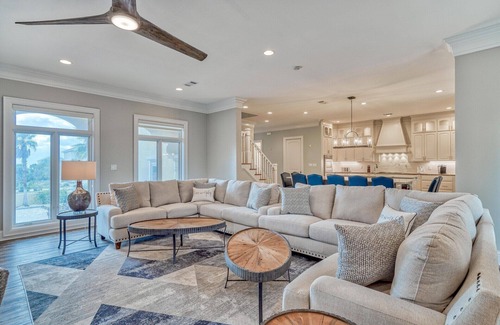 Miramar Beach House | SANDY BEACH ESTATE: Gated, 9100 sq ft Estate with Pool, Hot Tub, Game Room! Perfect for Events!