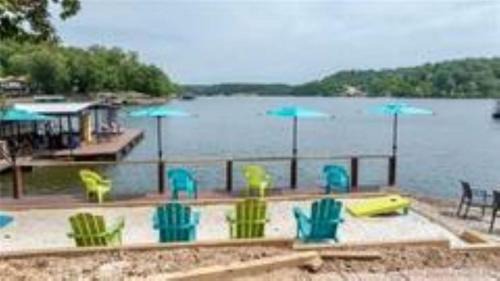 Stover House | Sandy beach water toys great dock