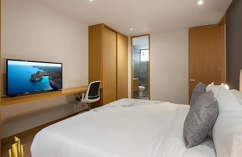 Las Lomas I Apartment | Santacoloma 407 Apto tranquilo con vistas verdes. AC