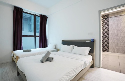 Kampung Sembulan Baru Apartment | Santai suite in KK 休闲聚旅 Sutera Avenue by SR