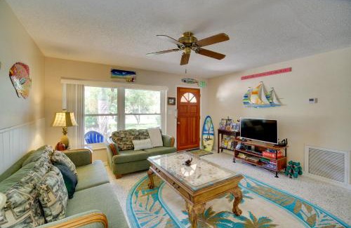 Sea Park Homes House | Satellite Beach Sunshine House with Hot Tub!