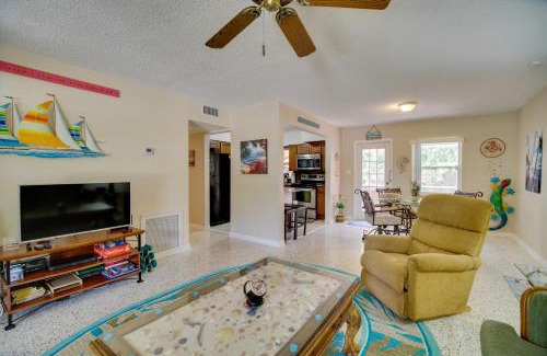 Sea Park Homes House | Satellite Beach Sunshine House with Hot Tub!