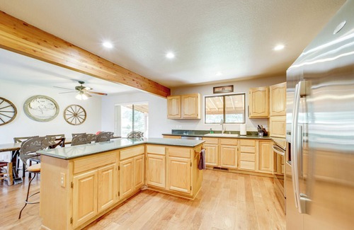 Star Valley Cabin | Sauna, Deck & Fire Pit: 'Rocking Horse Ranch'
