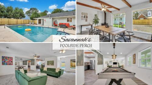 Whitemarsh Island House | Savannah Pool Home, Game Rm, Sleeps 8, Pet Frndly