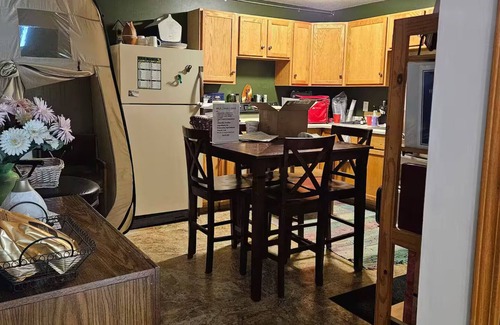 Alexandria Apartment | Scaler Energy Field Therapy cozy bedroom in the outskirts of Alexandria Mn.
