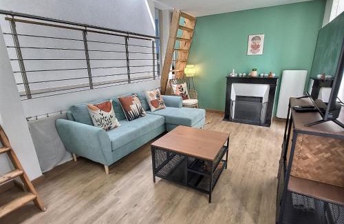 Corbeil-Essonnes Apartment | Scandi'Nest 2 Rooms & Terrace
