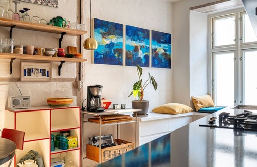 Norrebro Apartment | Scandi Quirk: Hip Location & Raw Charm