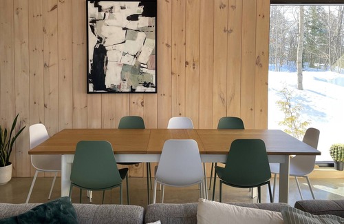 Saint-Sauveur Ski Chalet | Scandinavian Chalet / Spa, Lake, Ski and Outdoor Activities