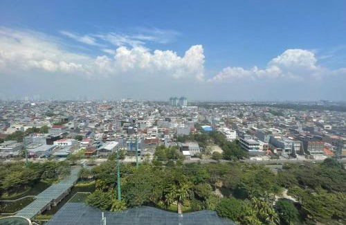 Pluit Apartment | Scandinavian Homey Studio City View at Apt Green Bay Pluit Tower A