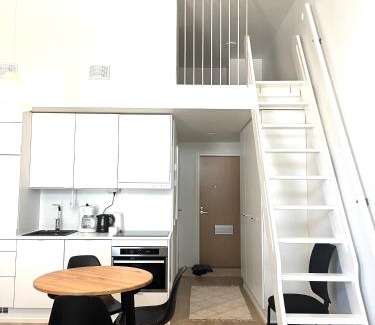 Turku Apartment | Scandinavian loft 1BR apartment near city centre