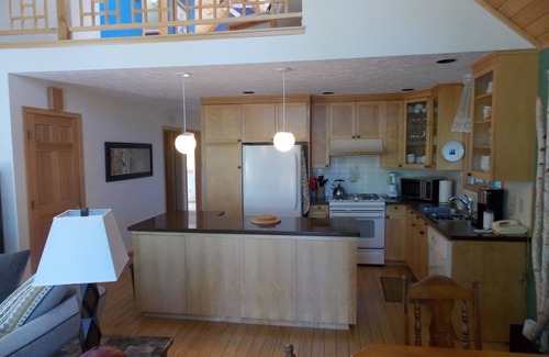 Stone Lake House | Scandinavian-style 4 BR Lake Home in North Wisconsin Woods