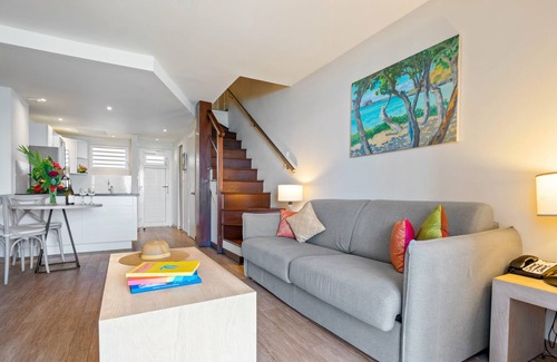 Grand Case Resort | Scenic Island Suite | Lounge by the Sea or Cruise at Sunset