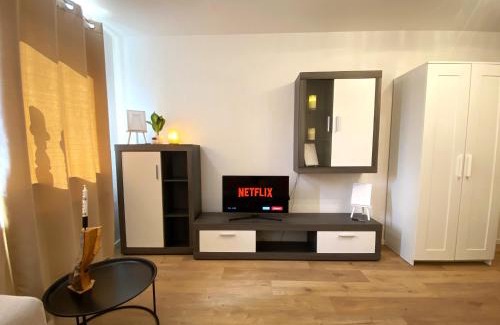 Osnabrueck Apartment | Schölerberg Apartment mit Tiefgaragenparkplatz und Kingsize-Bett