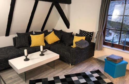 Mainz-Bingen Apartment | Schöne Ferienwohnung Altes Gebälk Fachwerkhaus