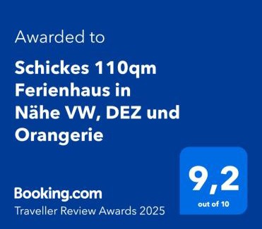 Niederzwehren Apartment | Schickes 110qm Ferienhaus in Nähe VW, Messe,DEZ und Orangerie