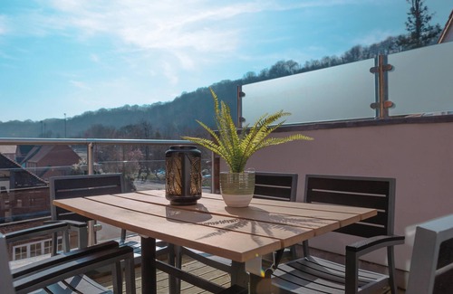 Coalbrookdale House | School Path Ironbridge Townhouse with Roof Terrace
