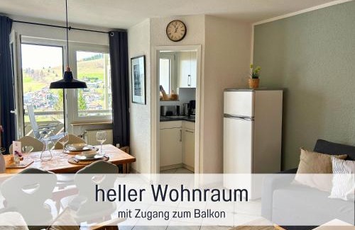 Todtnauberg Apartment | SCHWARZWALDNACHT mit Sauna im Haus ideal zum wandern und biken Balkon Tiefgarage E-Ladestation