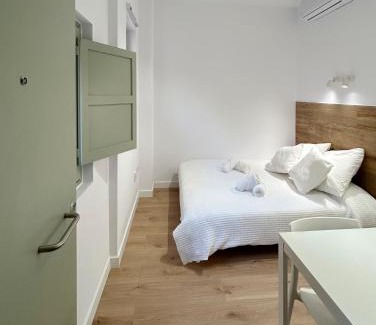 Terrassa Apartment | SD Habitación céntrica con baño y Kitchenette
