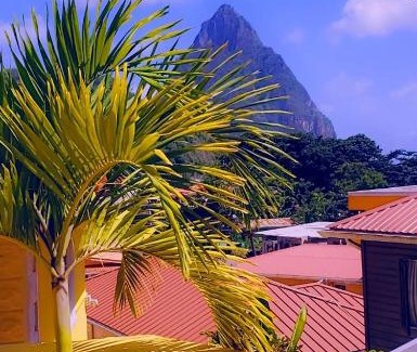 Soufriere Apartment | Sea Piton View Couple Escape- Certified