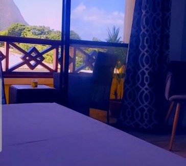 Soufriere Apartment | Sea Piton View Couple Escape- Certified